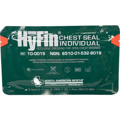 NAR HyFin® Chest Seal, front of packaging