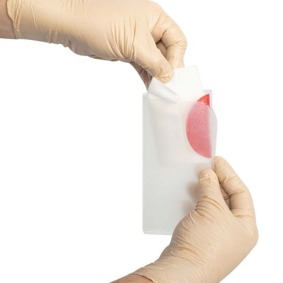 NAR HyFin® Chest Seal, in hands