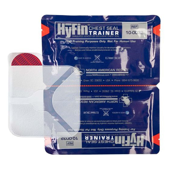 NAR Hyfin Trainer Two Pack, showing chest seal