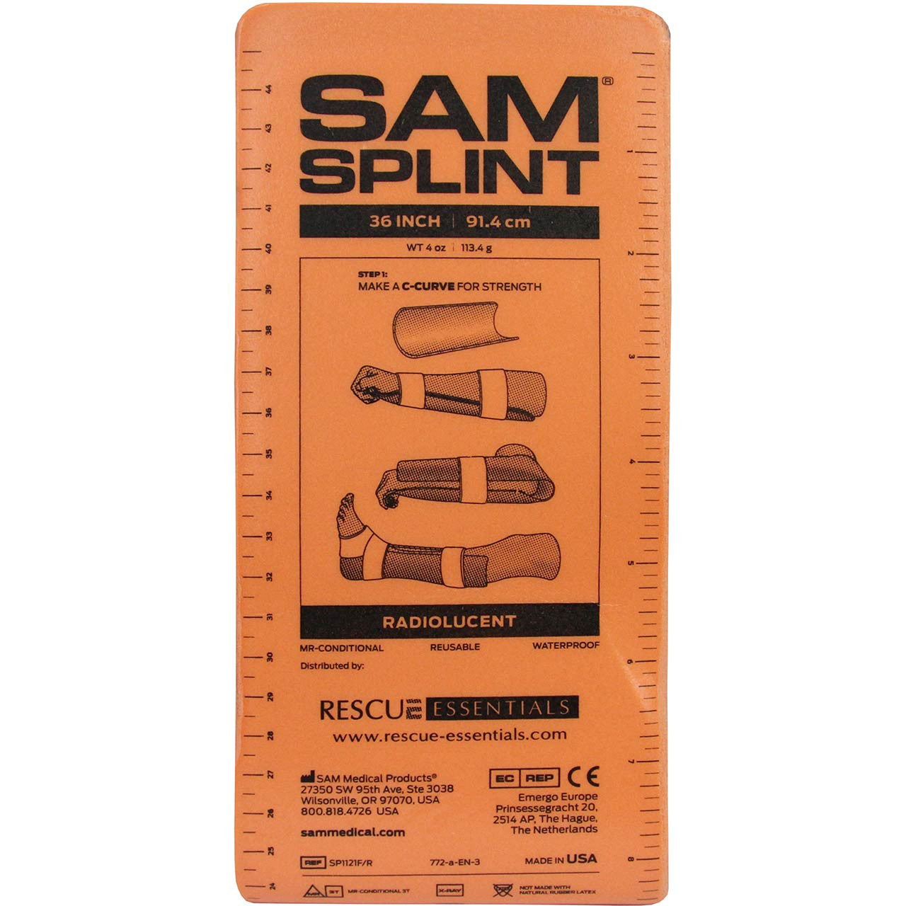 SAM Splint - Original 36 inch | Flexible aluminum splint – Rescue