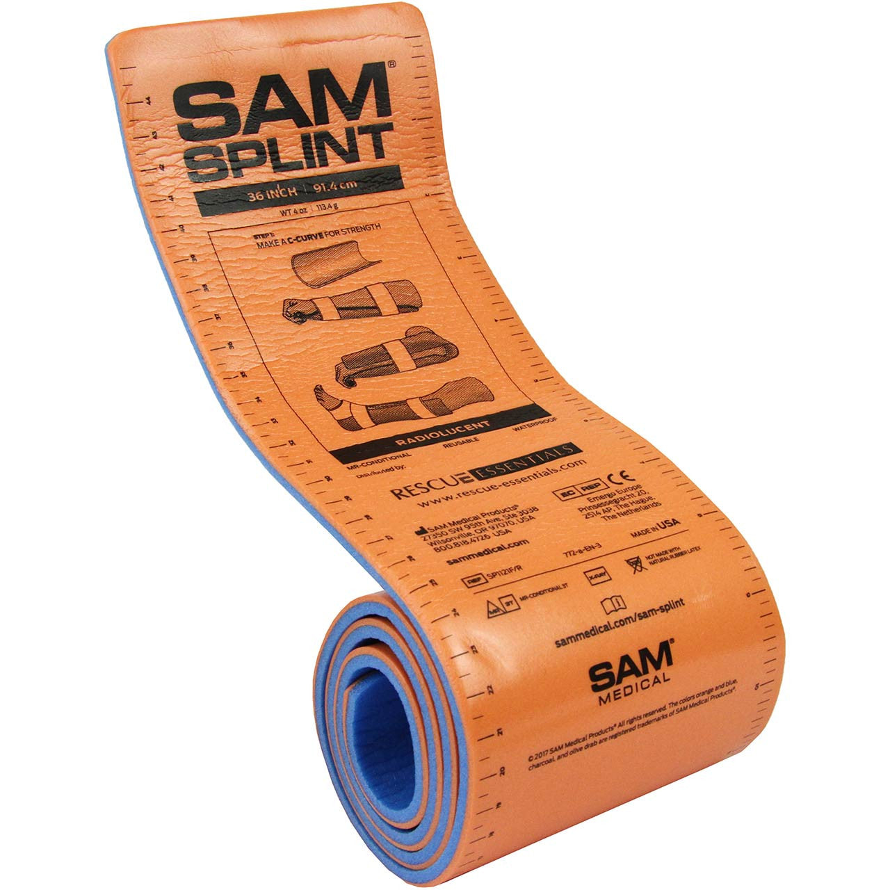 SAM Splint - Original 36 inch | Flexible aluminum splint – Rescue