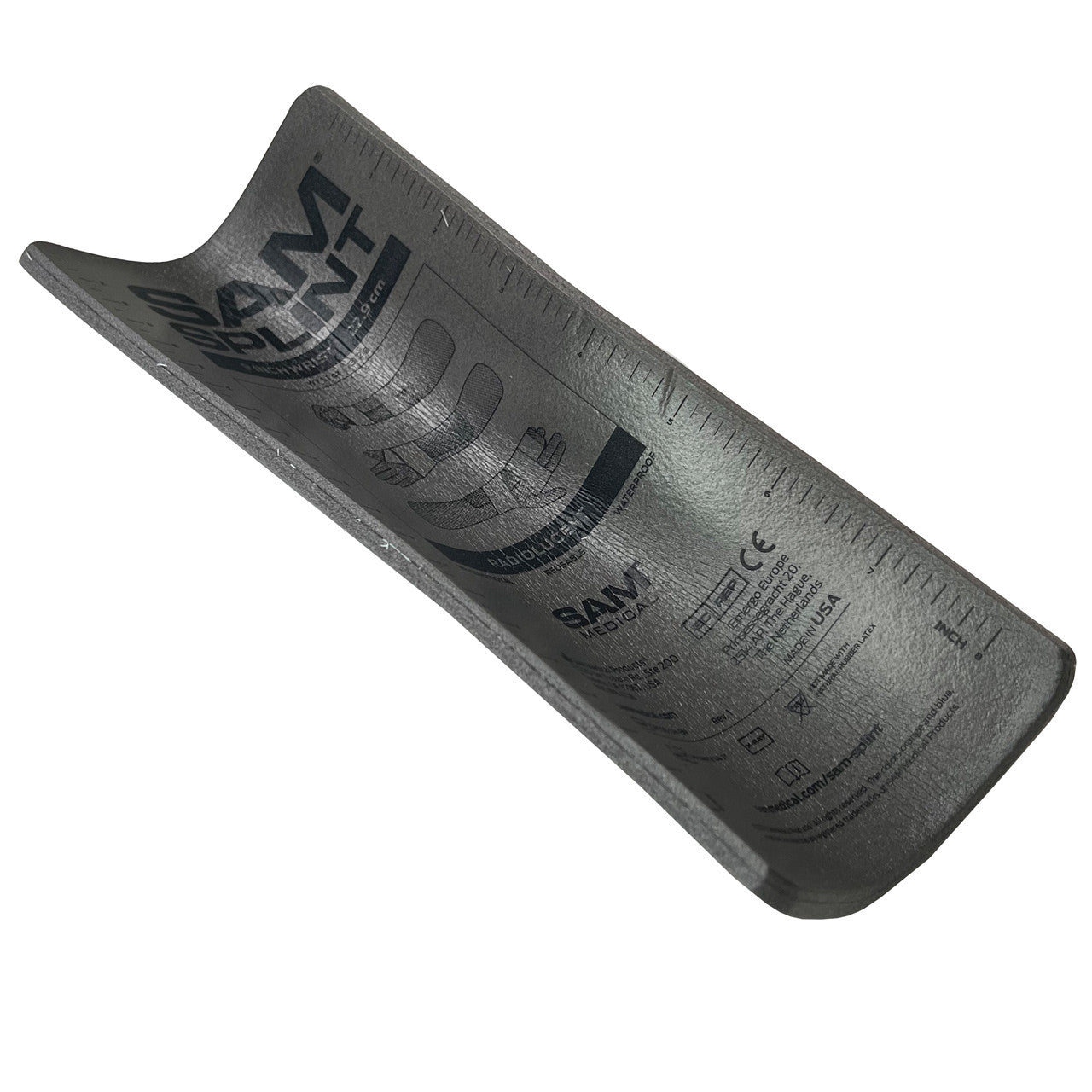 Gray SAM® Splint, bent