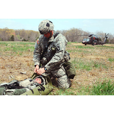 Sked Basic Rescue System - O.D. Green, patient packaging
