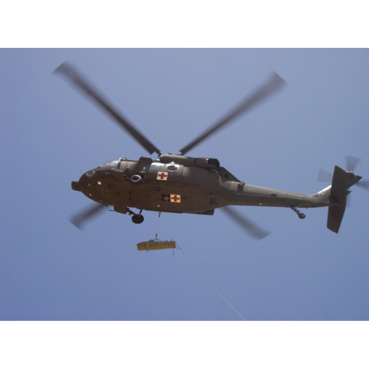 Skedco Helitag Helicopter Tag Line Kit , In Action