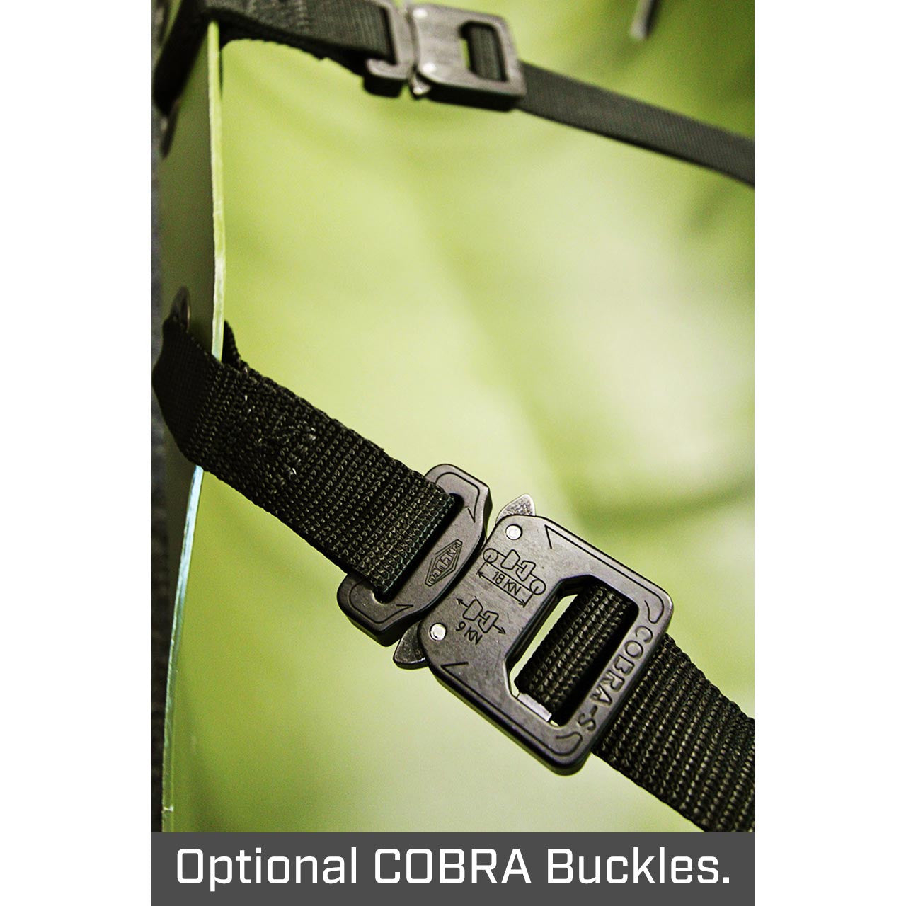 Sked Basic Rescue System - O.D. Green with upgraded COBRA buckles