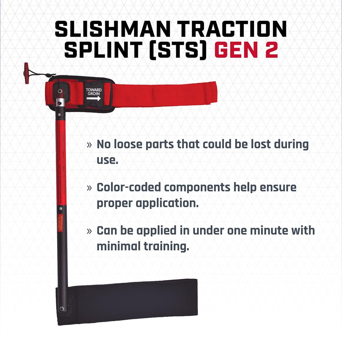 Slishman Traction Splint (STS) - Gen 2
