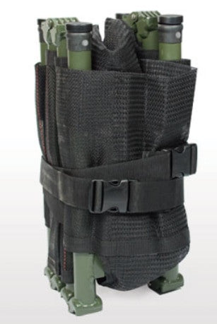 Collapsible Handle Litter, folded