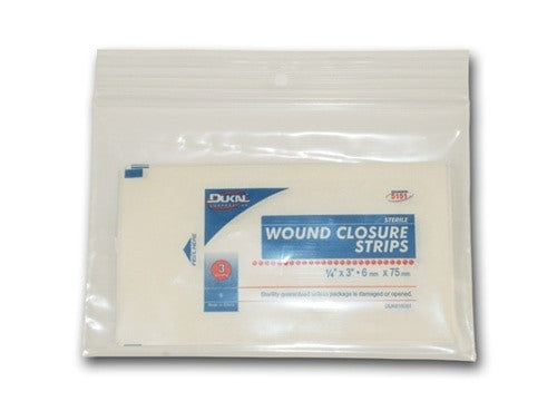 Wound Closure Strips 1/4" x 3"