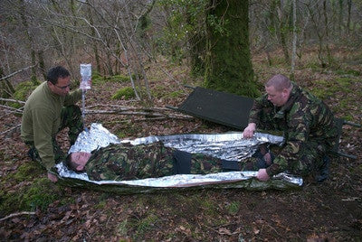 Blizzard Survival Blanket by PerSys Medical in field