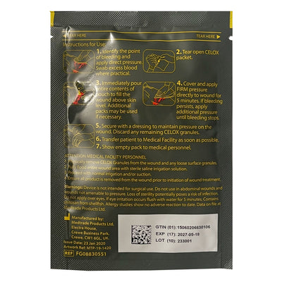 Celox™ 15 Gram  Pouch