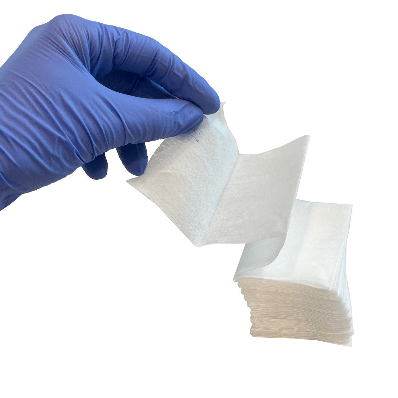 QuikClot Combat Gauze Trainer Package, being unfolded