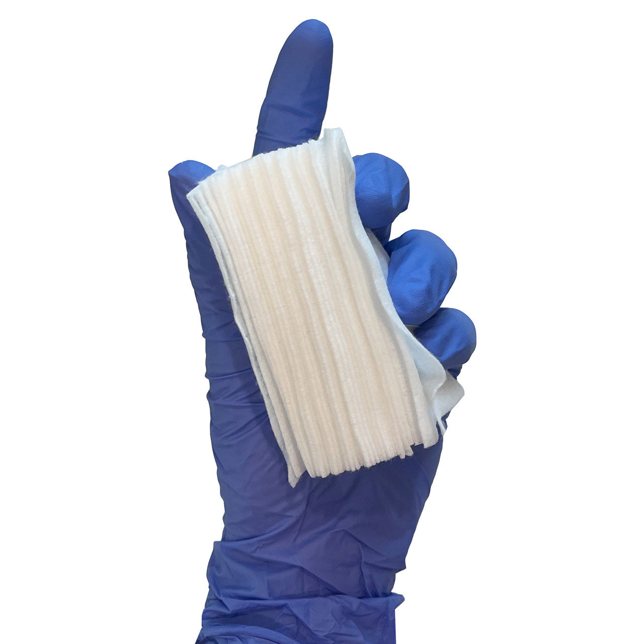 QuikClot Combat Gauze Trainer Package, folded in hand