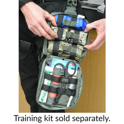 Combat application tourniquet CA, blue trainer by North American Rescue NAR in kit