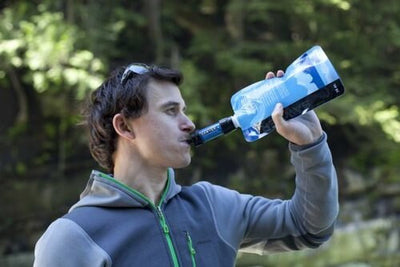 Sawyer® MINI Water Filter, being used