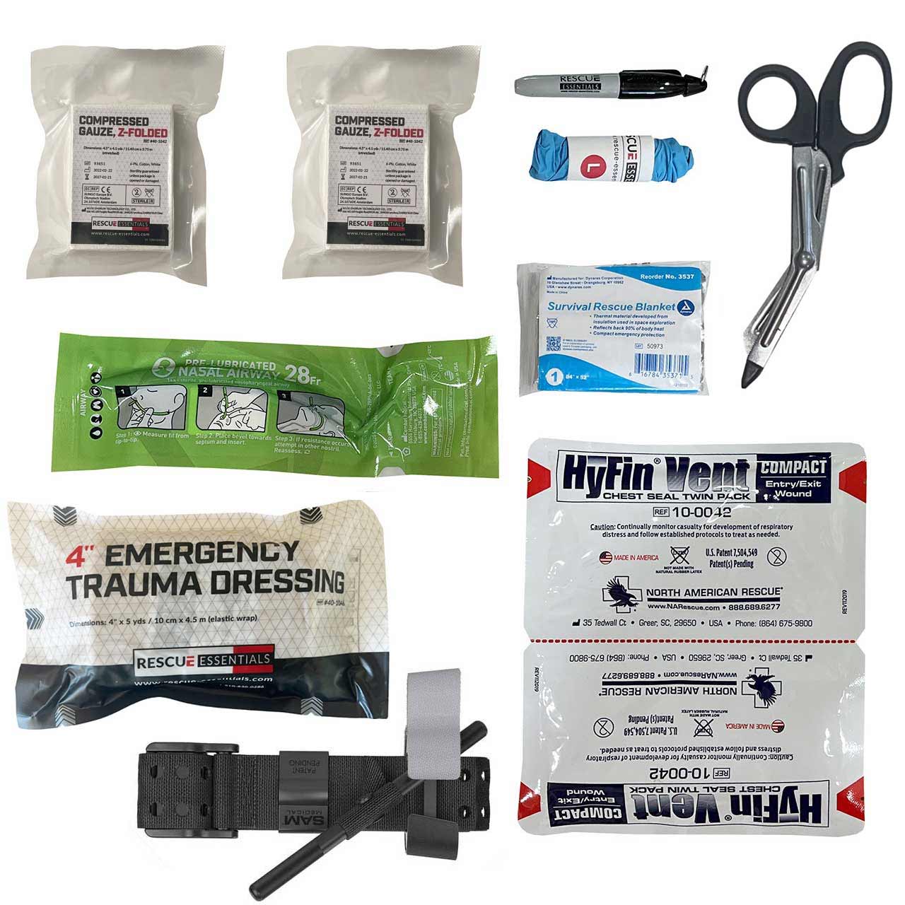 MARCH TCCC IFAK Refill Module