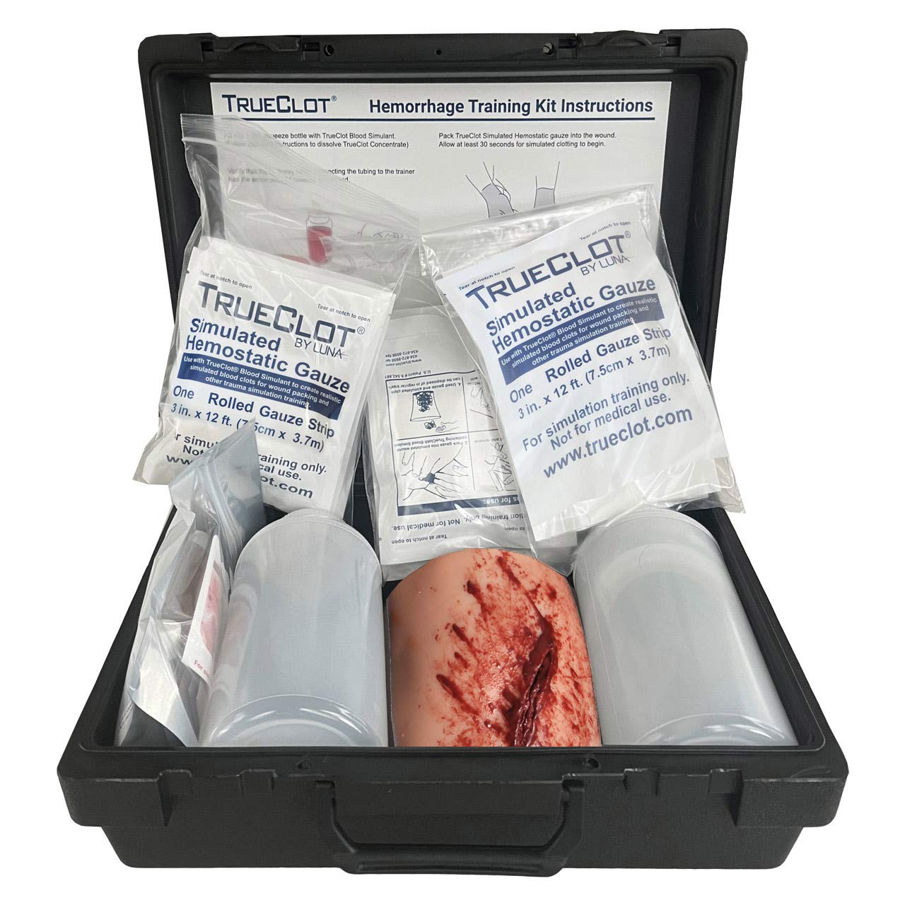 TrueClot® Wound Packing Training Kit, Laceration