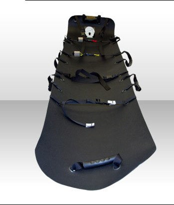 Foxtrot DA Litter w/ Carrier by TacMed Solutions uses quick secure straps.