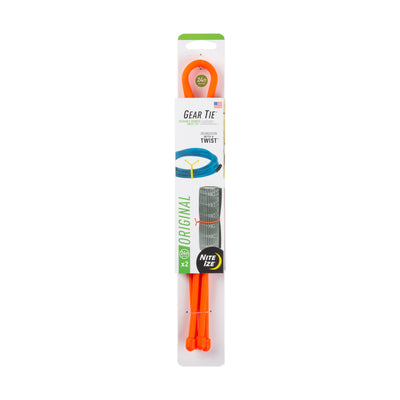 Gear Tie® Reusable Rubber Twist Tie™