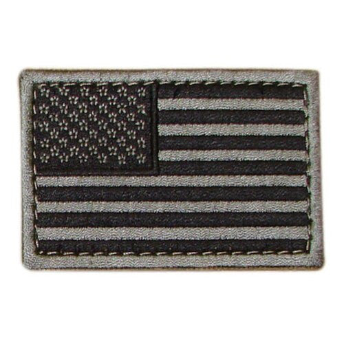 Embroidered US Flag Patches