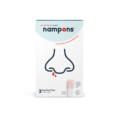 Nampons for Nosebleeds, 3 Pack