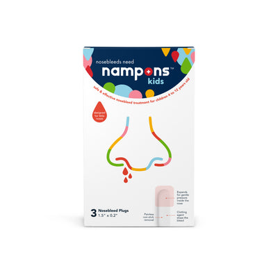 Nampons for Nosebleeds, 3 Pack