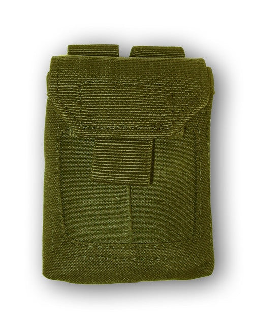 Glove Pouch attaches anywhere - belt, vest, pack or bag. OD Green.