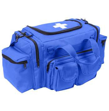 Blue Rothco EMT Bag, top front