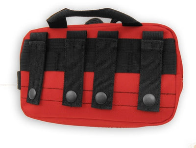 Mutual Aid Trauma MAT Kit showing back of kit by rescue essentials