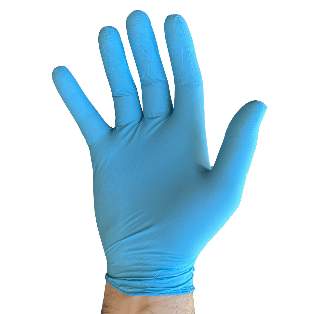 Glove on hand