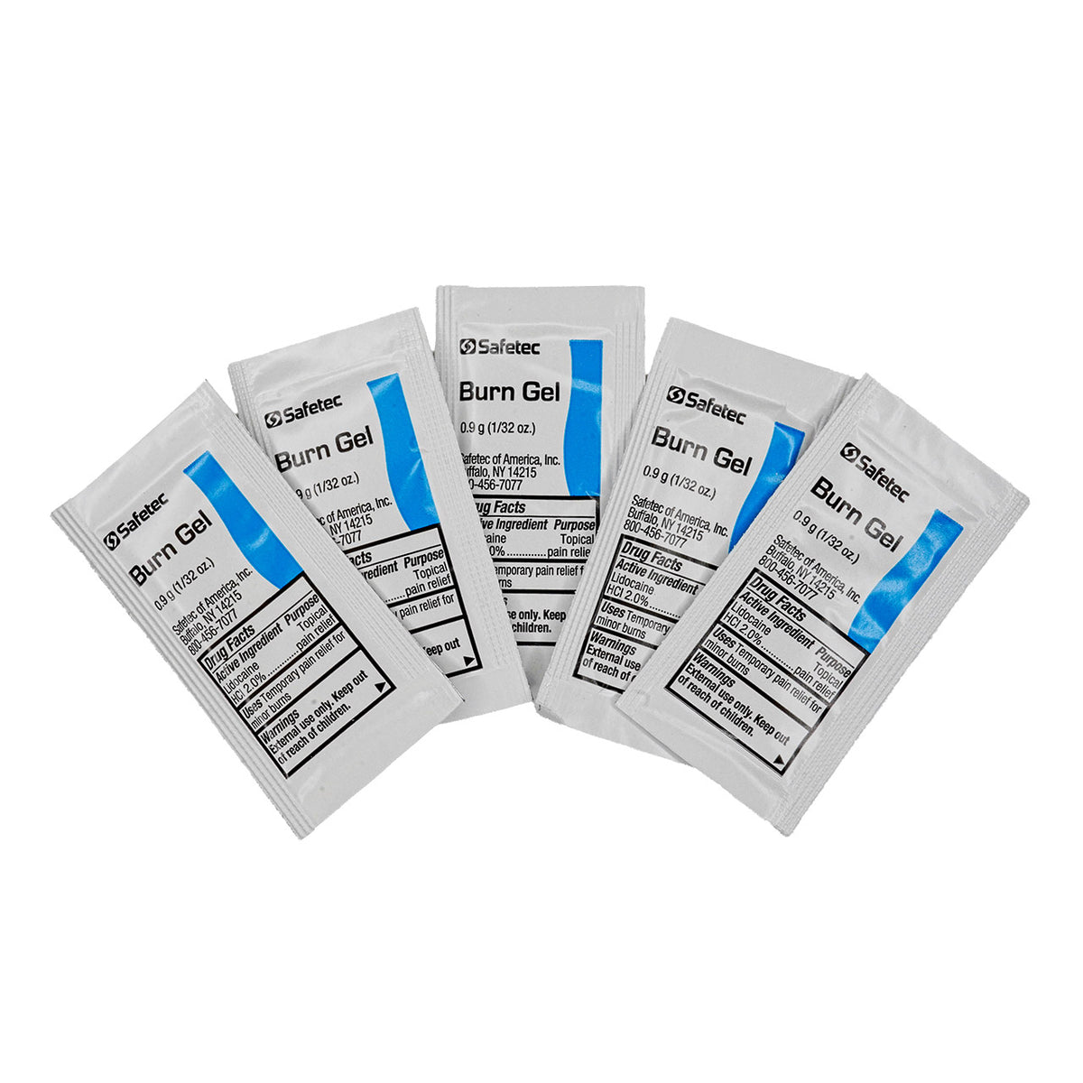 Burn Gel with Lidocaine (5 pack, Unit Doses)