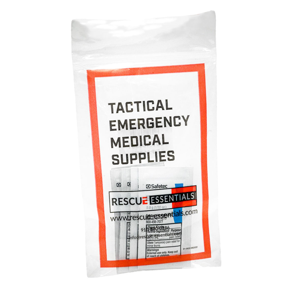 Burn Gel with Lidocaine (5 pack, Unit Doses)