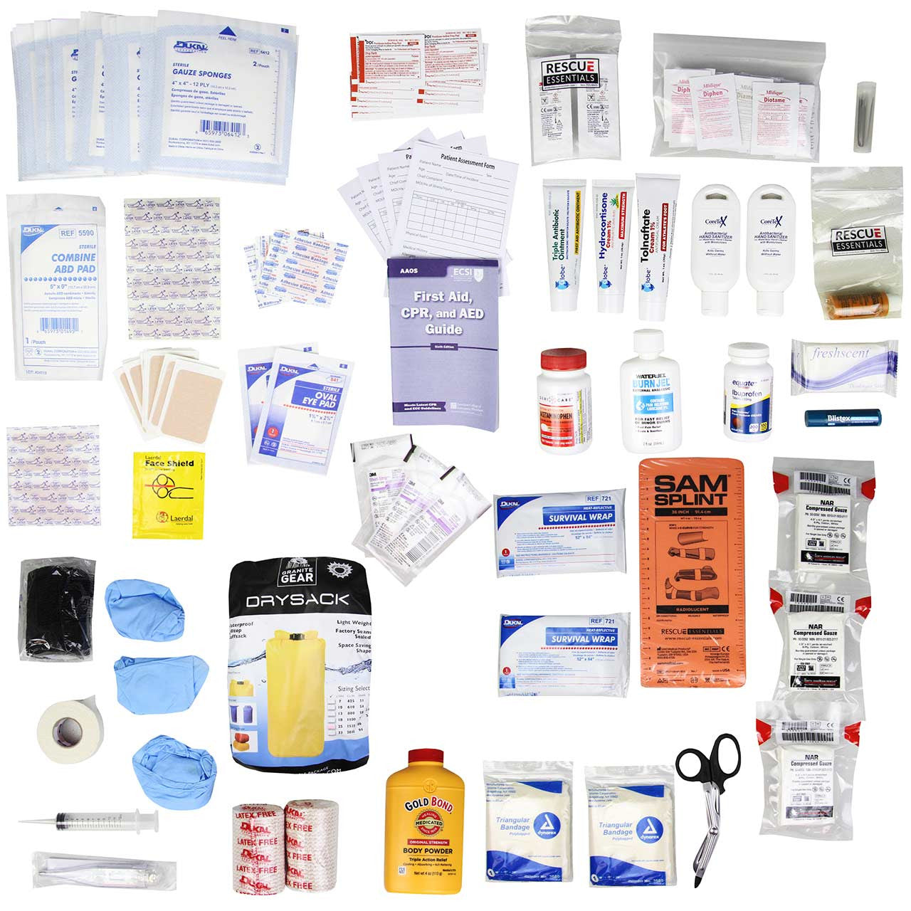 "Northern Tier" Kit, contents laid out