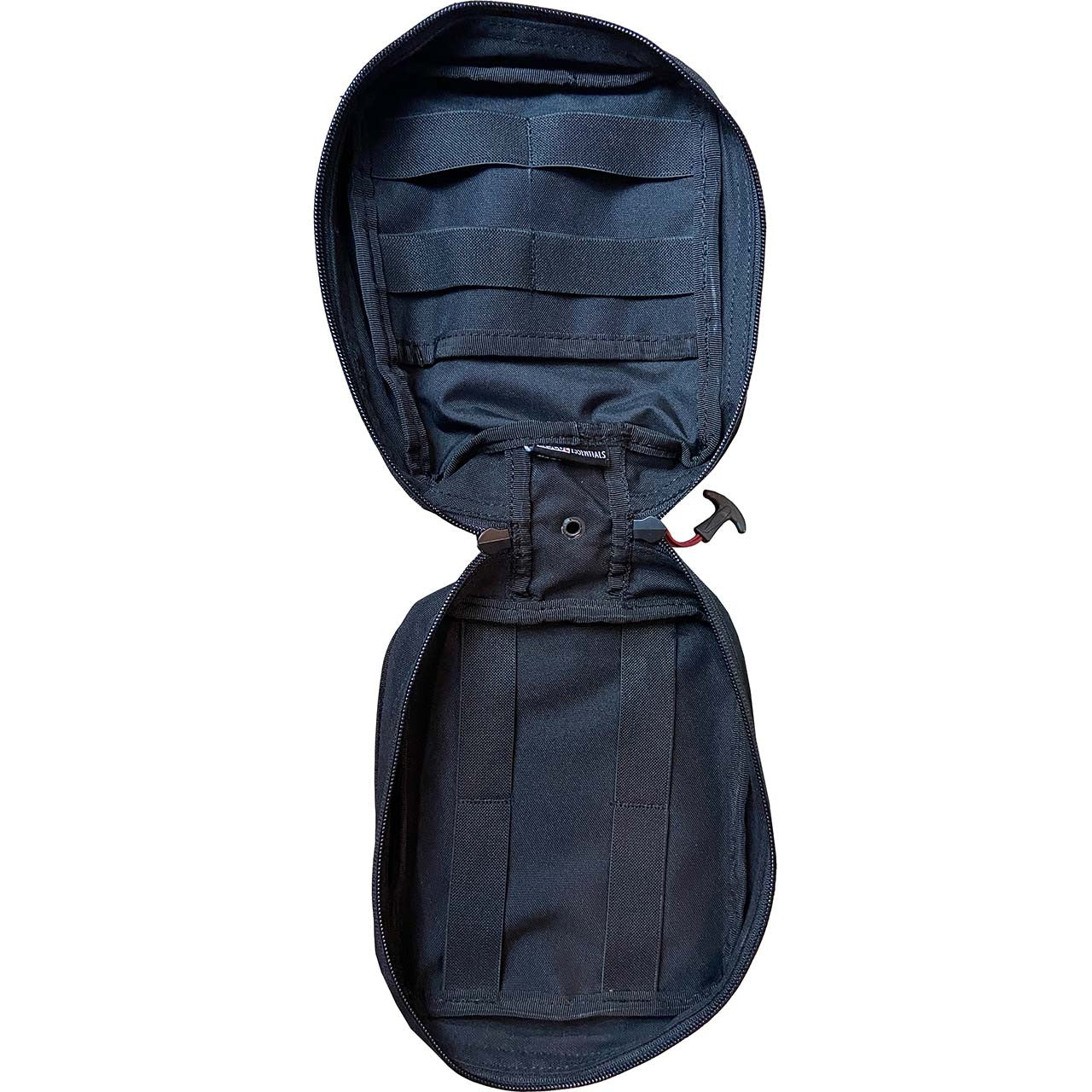 Black Rip-Away Med Pouch, open