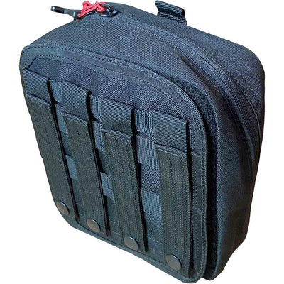 Black Rip-Away Med Pouch, back