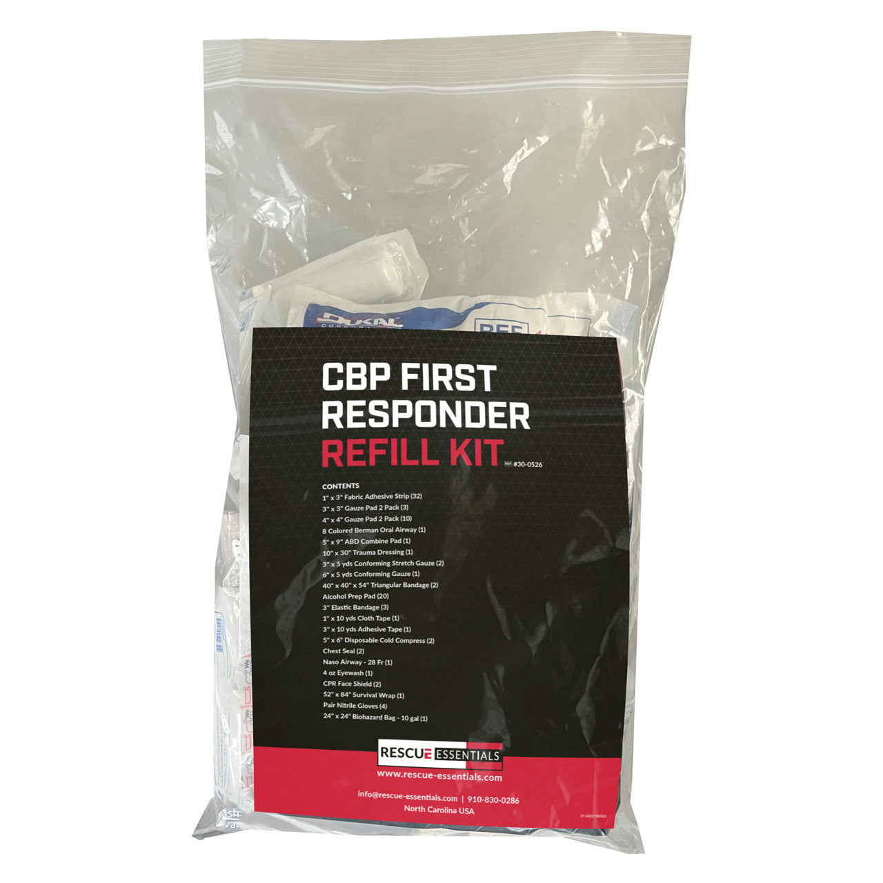 CBP First Responder Refill Kit EMS & First Responder Rescue Essentials