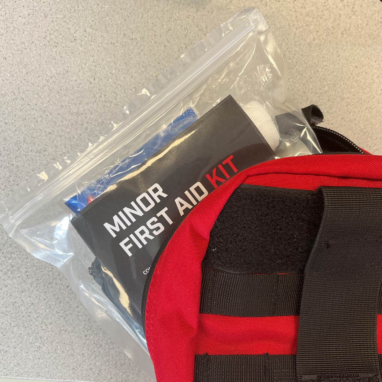 Minor First Aid Kit, in bag