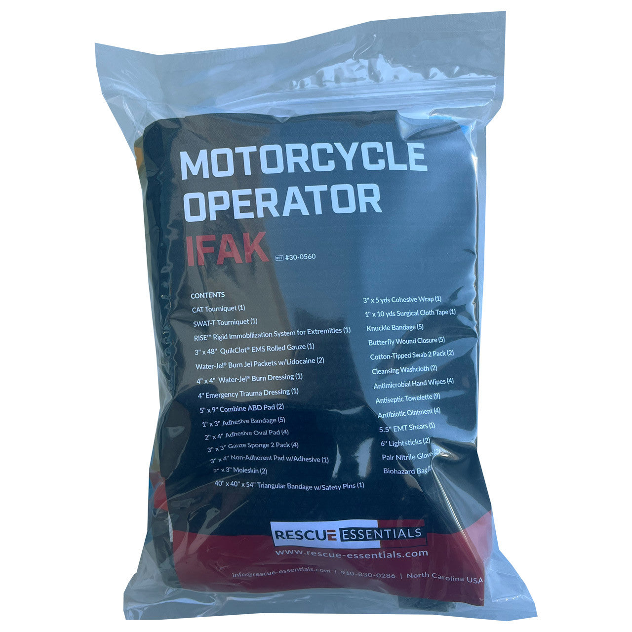Motorcycle Operator IFAK, front