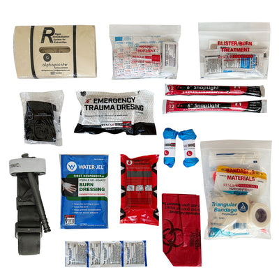 Motorcycle Operator IFAK- Components 