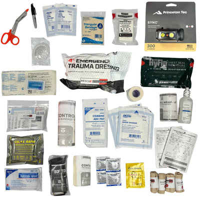Outdoor Range Medical Kit, all contents 