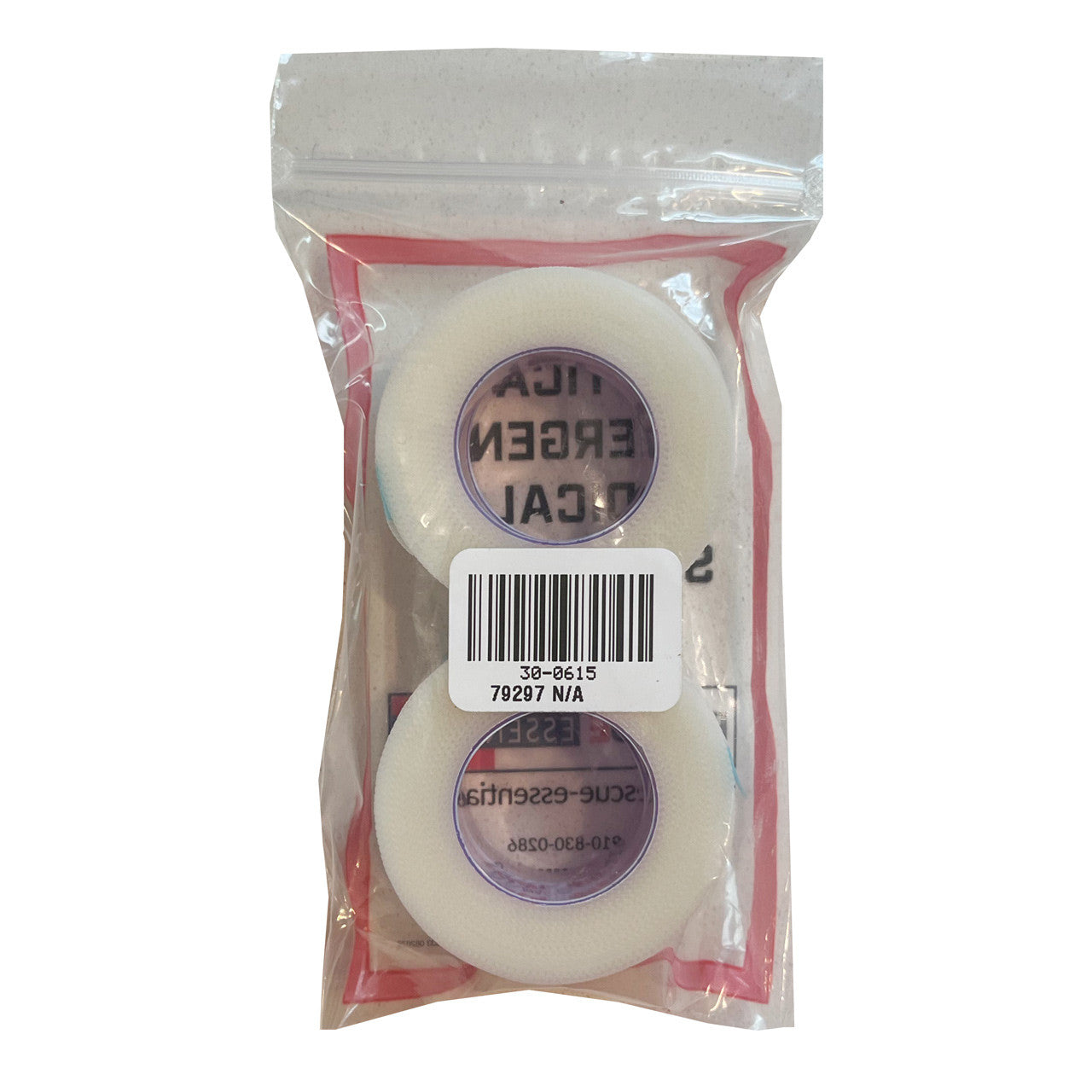 4 pack of Plastic Tape, back of package