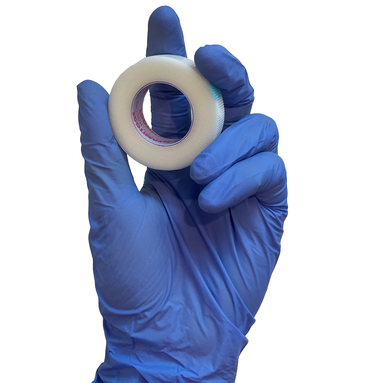 Plastic Tape, roll in hand
