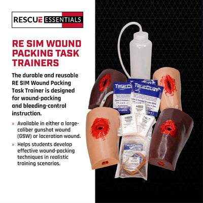RE SIM Wound Packing Task Trainer