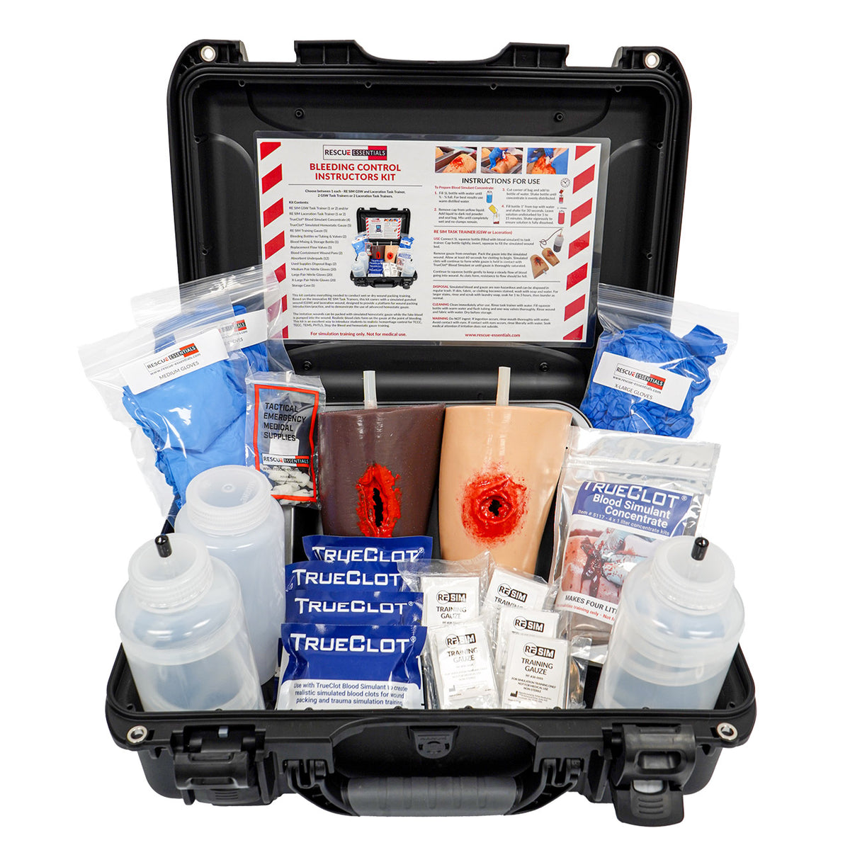 Rescue Essentials Bleeding Control Instructors Kit