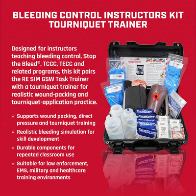 Rescue Essentials Bleeding Control Instructors Kit - Tourniquet Trainer