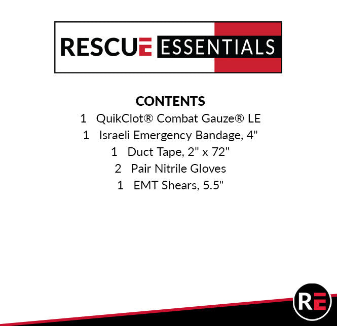 Trauma Kit, contents list