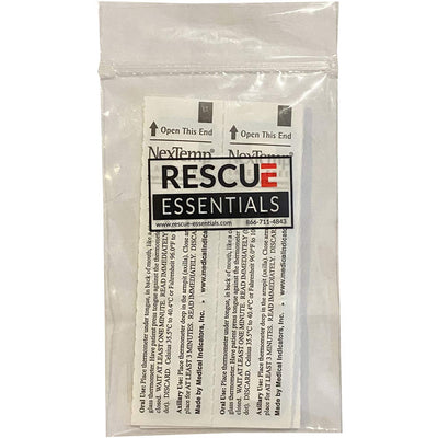 Thermometers in packaging 