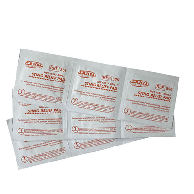 Sting Relief Wipes