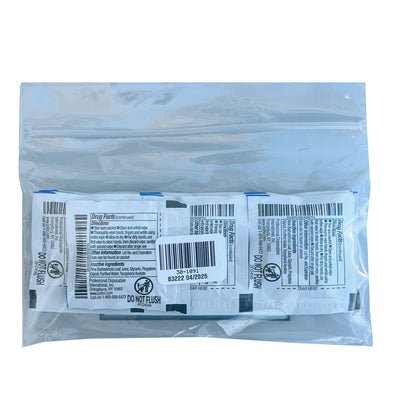 Sani Hands Antimicrobial Hand Wipes (10 Pack), In packaging - Back