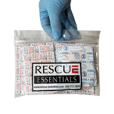 Assorted Adhesive Bandages, in hand front