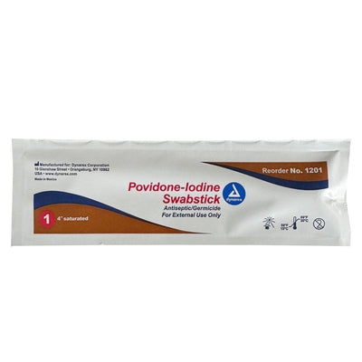 Iodine Swabstick in packaging - Front